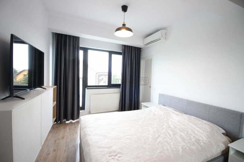 Straulesti/ Petrom City, apartament 3 camere, mobilat/utilat, etaj 2/3, bloc nou