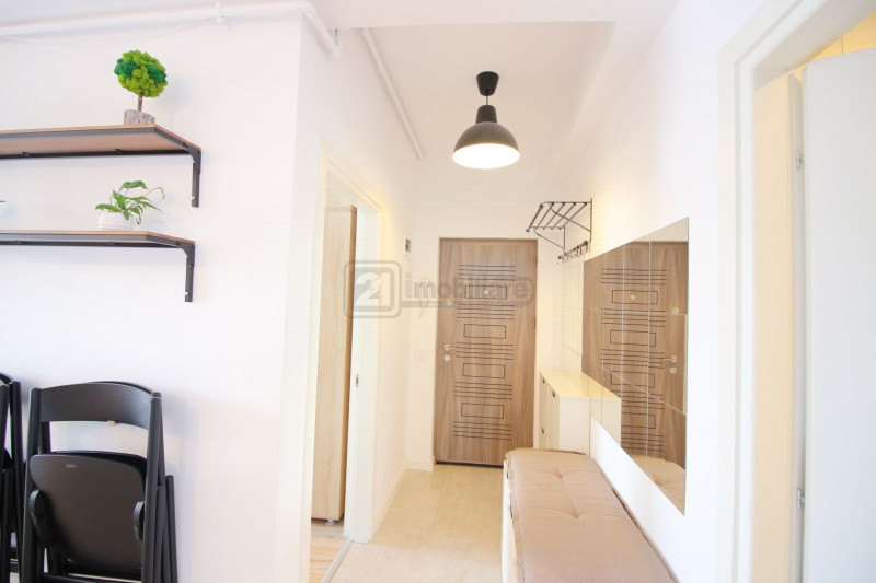 Straulesti/ Petrom City, apartament 3 camere, mobilat/utilat, etaj 2/3, bloc nou