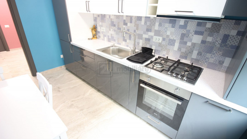 Apartament 2 camere, mobilat modern, prima inchiriere, centrala proprie, parcare