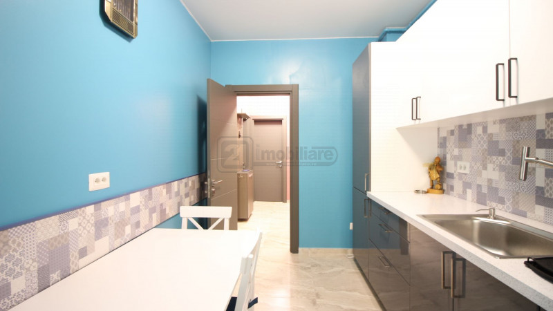Apartament 2 camere, mobilat modern, prima inchiriere, centrala proprie, parcare