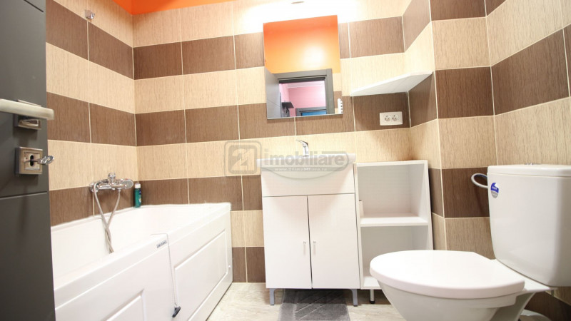 Apartament 2 camere, mobilat modern, prima inchiriere, centrala proprie, parcare