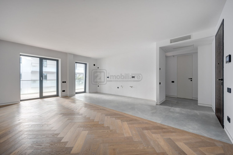 2 camere spațios, 84 mp total, terasă 23 mp | Finisaje premium – Pines Residence