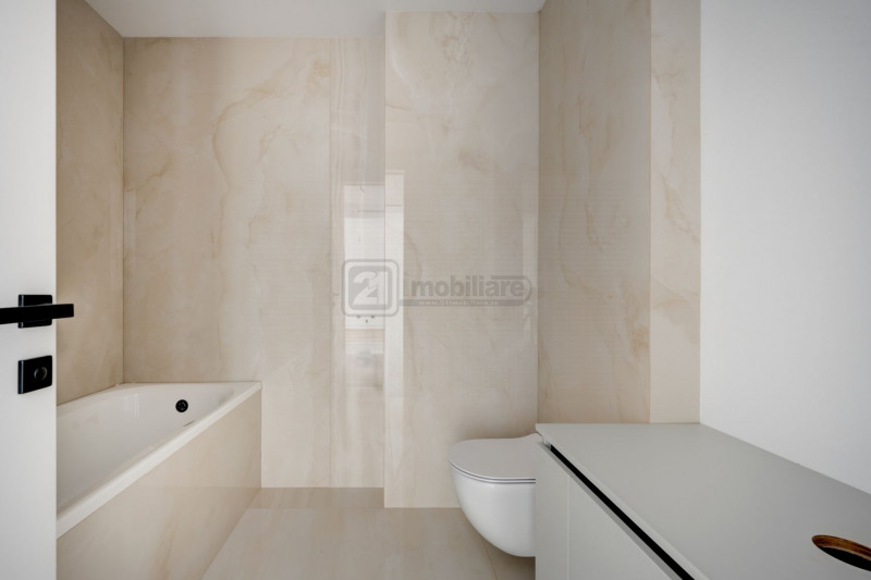 2 camere spațios, 84 mp total, terasă 23 mp | Finisaje premium – Pines Residence