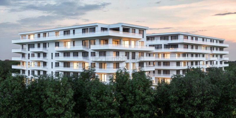 Pines Residence, apartament 4 camere, 212 mp, terasă 35 mp, mobilat/utilat lux
