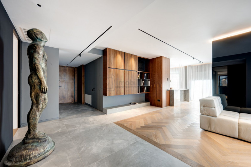 Pines Residence, apartament 4 camere, 212 mp, terasă 35 mp, mobilat/utilat lux