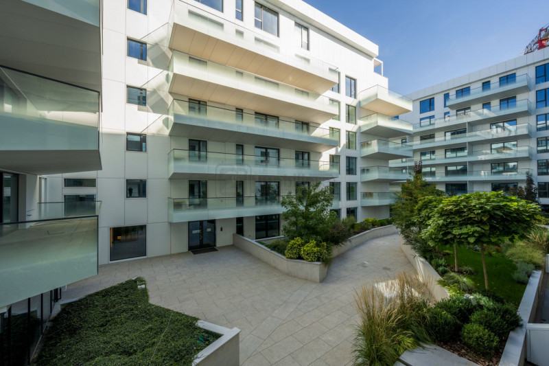 Apartament 3 camere cu grădină 91 mp, orientare Sud-Vest, în Pădurea Băneasa