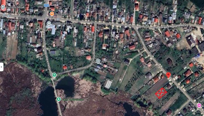 Teren intravilan 664 mp – Periș, Ilfov | Locație liniștită, ideal pentru casă