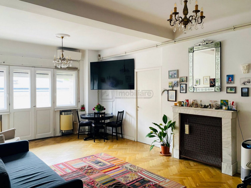 Grădina Icoanei – Apartament exclusivist, 3 camere, 110 mp totali, etaj 1