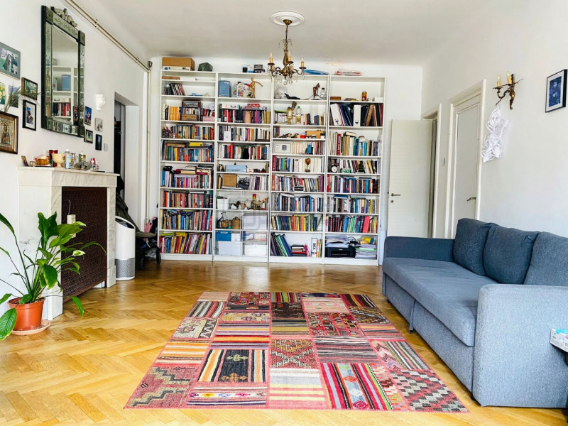 Grădina Icoanei – Apartament exclusivist, 3 camere, 110 mp totali, etaj 1