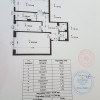 Barbu Vacarescu, ap.2 camere, 62 mp, parter inalt/ 4, bloc 1996, renovat/mobilat schita