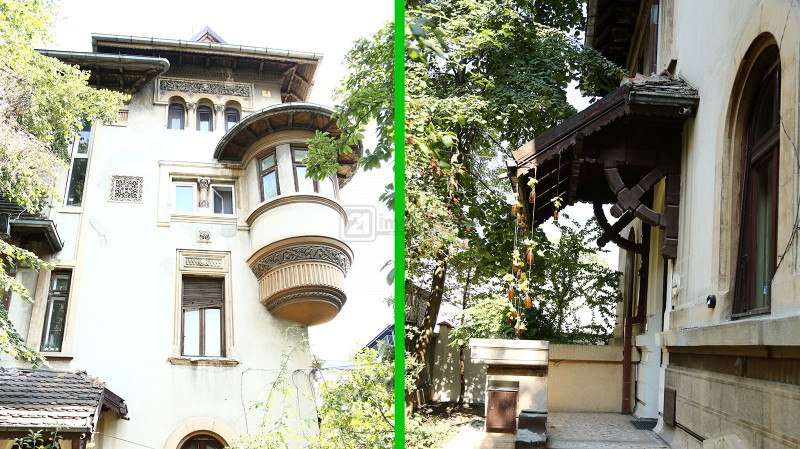 Kiseleff, vila stil neoromanesc, suprafata 490 mp, teren 619 mp, strada unica