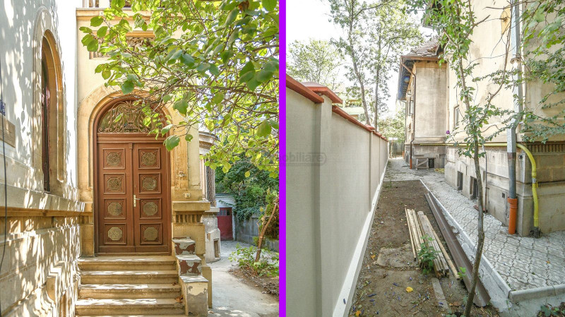 Kiseleff, vila stil neoromanesc, suprafata 490 mp, teren 619 mp, strada unica