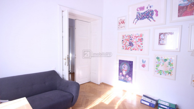 Kiseleff, vila stil neoromanesc, suprafata 490 mp, teren 619 mp, strada unica